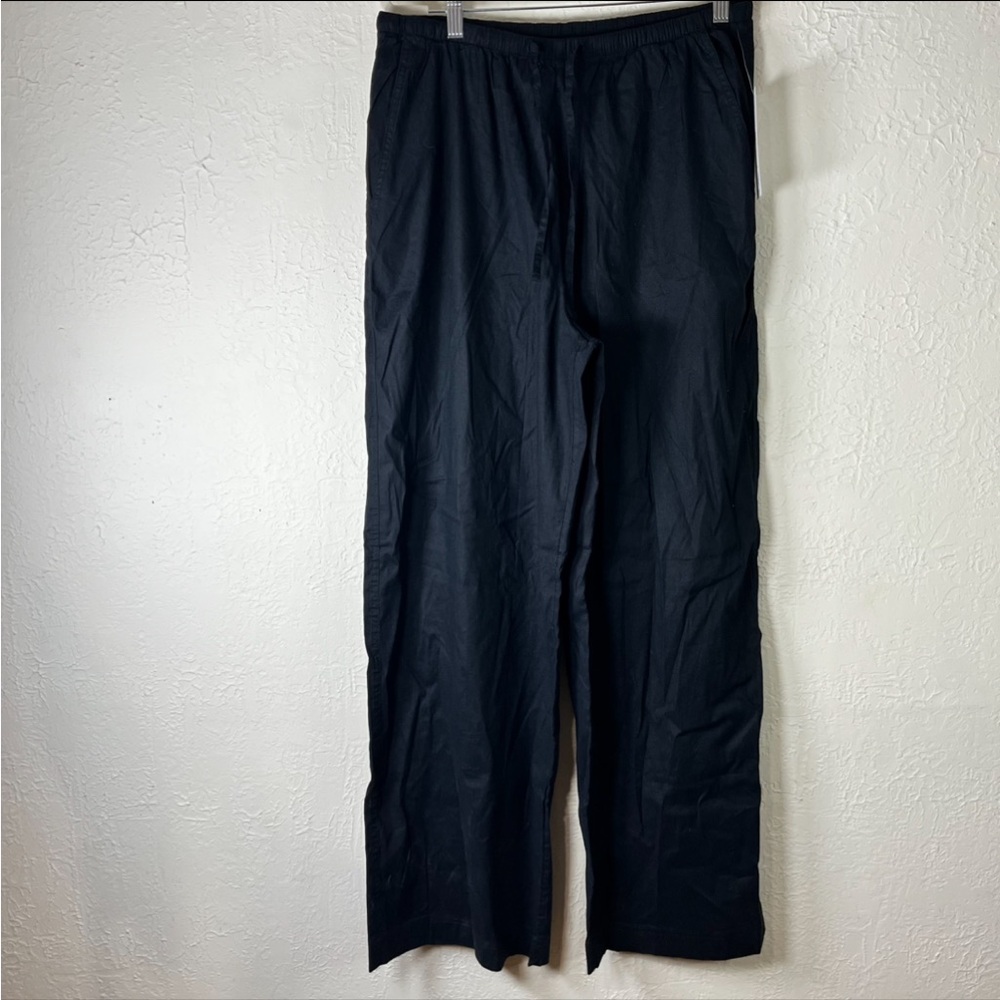 Athleta Black Wide Leg Pants - Picture 2 of 14